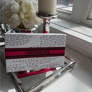 Dior White Box with Pink and Black Accents - Christian Dior